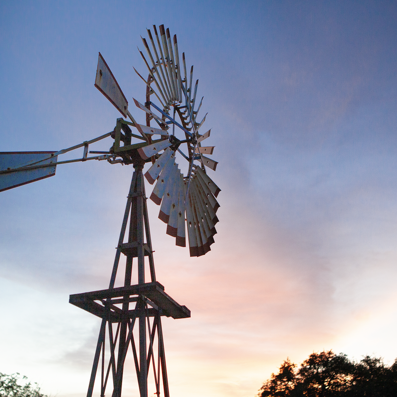 Blue Windmill