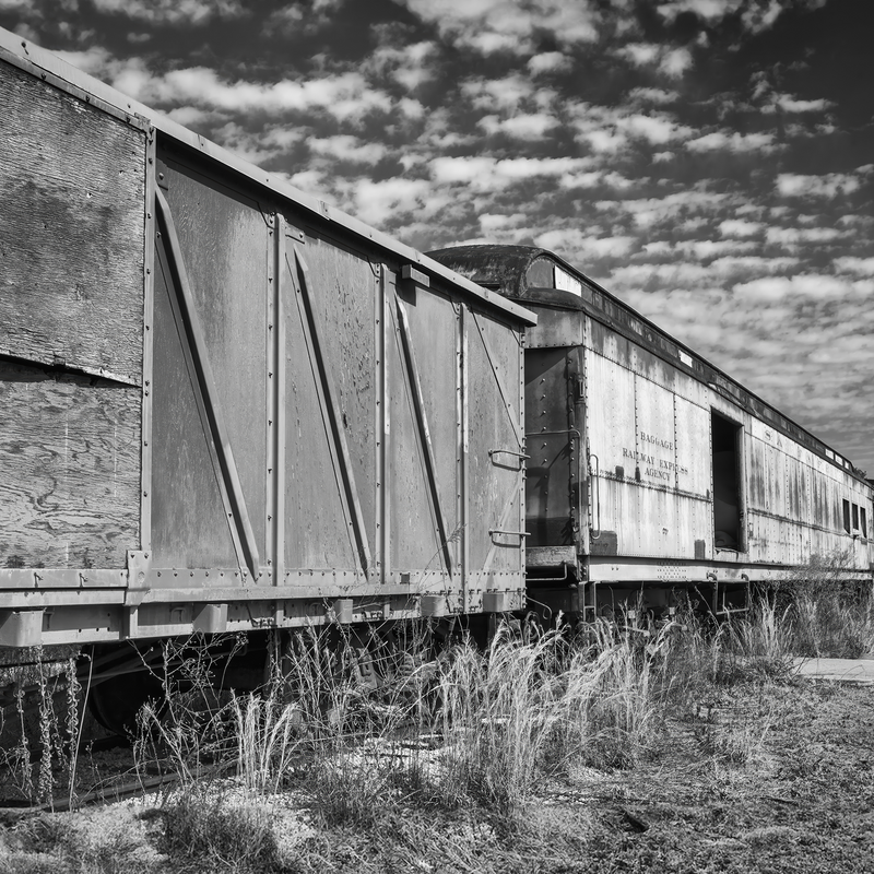 Abandoned Railroad Cars